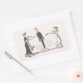 Dierlijke Magnetisme - Rechthoekige Sticker (Envelop)