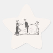 Dierlijke Magnetisme - Ster Sticker (Voorkant)