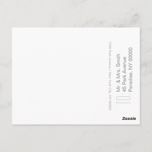 Dierlijke Magnetisme - UNISEX / Briefkaart (Achterkant)