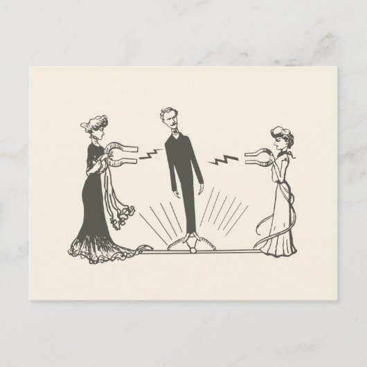 Dierlijke Magnetisme - UNISEX / Briefkaart (Voorkant)