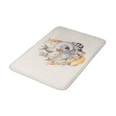 Dierlijke menagerie badmat (Gekanteld)