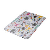 Dierlijke Menagerie Badmat (Gekanteld)