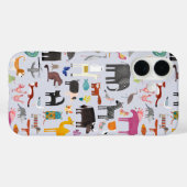 Dierlijke Menagerie Case-Mate iPhone Case (Achterkant (horizontaal))