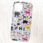 Dierlijke Menagerie Case-Mate iPhone 14 Hoesje<br><div class="desc">Allerlei leuke diertjes en wilde dieren voor dierenvrienden overal. Safaridieren,  boerderij,  vogels,  huisdieren en wilde dieren. Een monster lijkt ook binnengesmokkeld te zijn. Originele kunst van Nic Squirrell.</div>