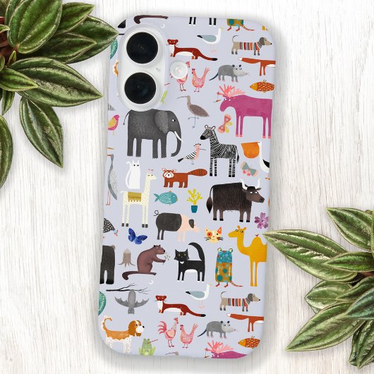 Dierlijke Menagerie Case-Mate iPhone Case
