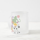 Dierlijke Menagerie Matglas Koffiemok (Voorkant links)
