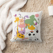 Dierlijke menagerie Pilllow Kussen (Deken)