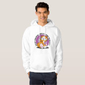 Dierlijke misbruikscat hoodie (Voorkant volledig)