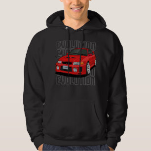 Dierlijke Mitsubishi Evolution V Hoodie