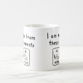 Dierlijke mok van de lijstnaam (Center)