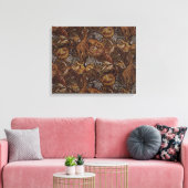 DIERLIJKE OERWOUD SAFARI CANVAS AFDRUK (Insitu (Woonkamer))