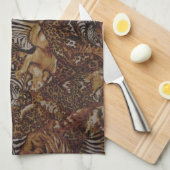 DIERLIJKE OERWOUD SAFARI THEEDOEK (Quarter Fold)