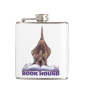 Dierlijke parade Boek Hond Heupfles (Voorkant)