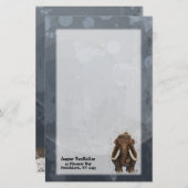Dierlijke parade Mastodon Briefpapier (Voorkant / Achterkant)