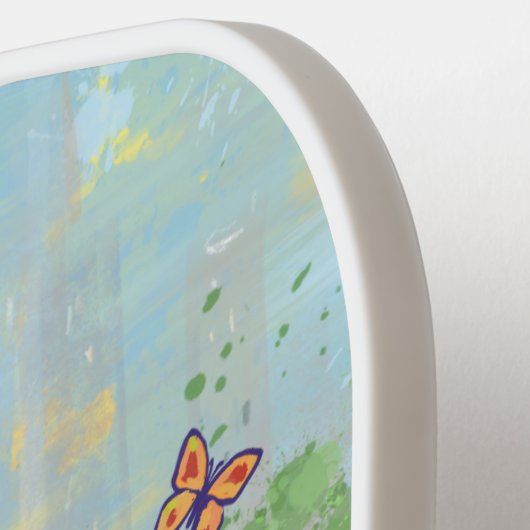 Dierlijke parade shaggy Sheep Dog Pickleball Paddl Pickleball Paddle (Links Detail)