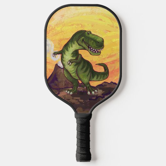 Dierlijke parade T Rex Pickleball Paddle (Voorkant)