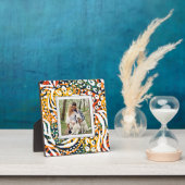 Dierlijke patroonframeless familie Foto Easel Teru Fotoplaat (Insitu)