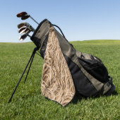 Dierlijke pelsdieren golfhanddoek (Groen)