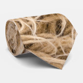 Dierlijke pelsdieren stropdas (Opgerold)