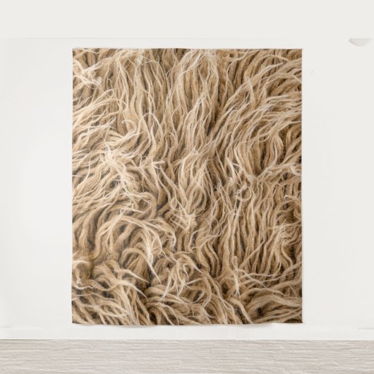 Dierlijke pelsdieren wandkleed (Voorkant)