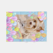 Dierlijke PET ballon Fleece Deken (Voorkant (Horizontaal))