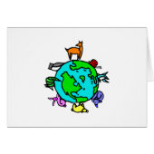 Dierlijke plankblanco binnenzijde (Voorkant Horizontaal)