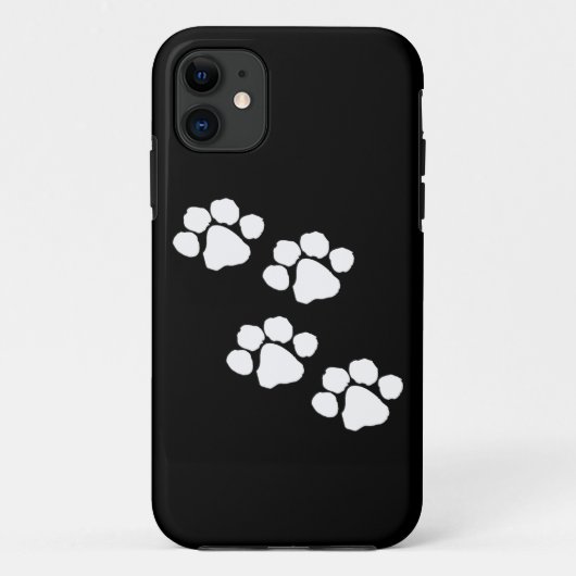 Dierlijke pootafdrukken Case-Mate iPhone case (Achterkant)