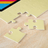 Dierlijke Pop Art 600 Stuk Puzzel (Zijkant)