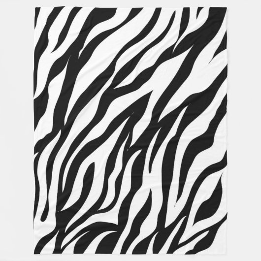 Dierlijke print fleece deken (Voorkant)