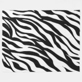 Dierlijke print fleece deken (Voorkant (Horizontaal))