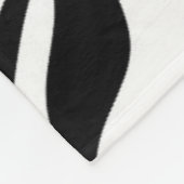 Dierlijke print fleece deken (Hoek)