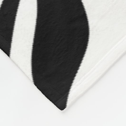 Dierlijke print fleece deken (Hoek)