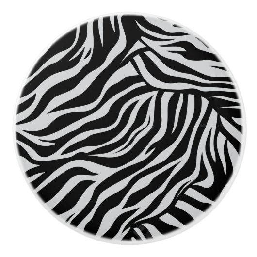 Dierlijke Print Keramische Kabinetknop Keramische Knop (Voorkant)