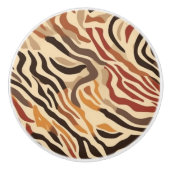 Dierlijke Print Keramische Kabinetknop Knop (Voorkant)