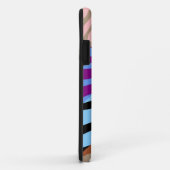 Dierlijke printhut Zebra Retro kleurig patroon 7 Case-Mate iPhone Case (Achterkant/rechts)