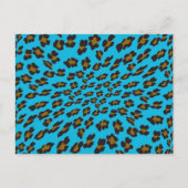 Dierlijke printkaart briefkaart (Voorkant)