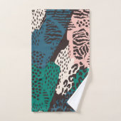 Dierlijke printpatronen bad handdoek (Handdoek)