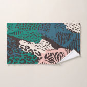 Dierlijke printpatronen bad handdoek (Handdoek)
