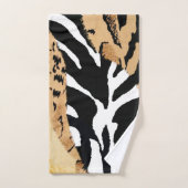 Dierlijke printpatronen bad handdoek (Handdoek)