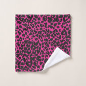 Dierlijke printpatronen bad handdoek (Wasdoekje)