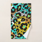 Dierlijke printpatronen bad handdoek (Handdoek)