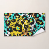 Dierlijke printpatronen bad handdoek (Handdoek)