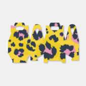 Dierlijke printpatronen bedankdoosjes (Uitgevouwen)