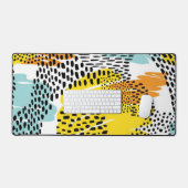 Dierlijke printpatronen bureaumat (Keyboard & Muis)