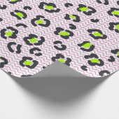 Dierlijke printpatronen cadeaupapier (Hoek)