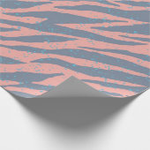 Dierlijke printpatronen cadeaupapier (Hoek)