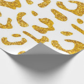 Dierlijke printpatronen cadeaupapier (Hoek)