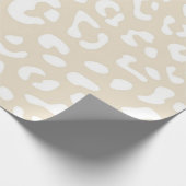 Dierlijke printpatronen cadeaupapier (Hoek)