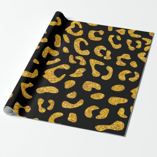 Dierlijke printpatronen cadeaupapier (Uitgerold)