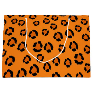 Dierlijke printpatronen groot cadeauzakje